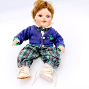 VTG Marie Osmond Stephen Tiny Tot 6" Porcelain Boy Doll Limited Edition